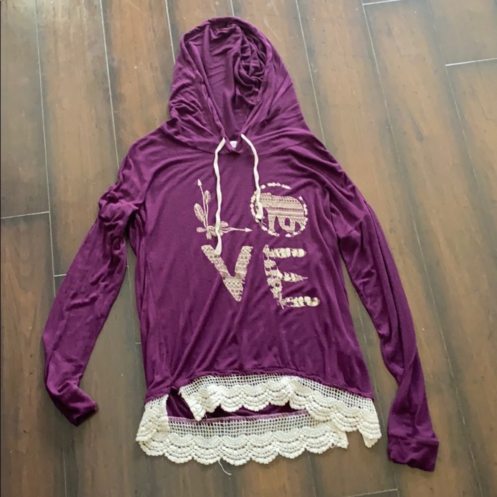 Thin hoody